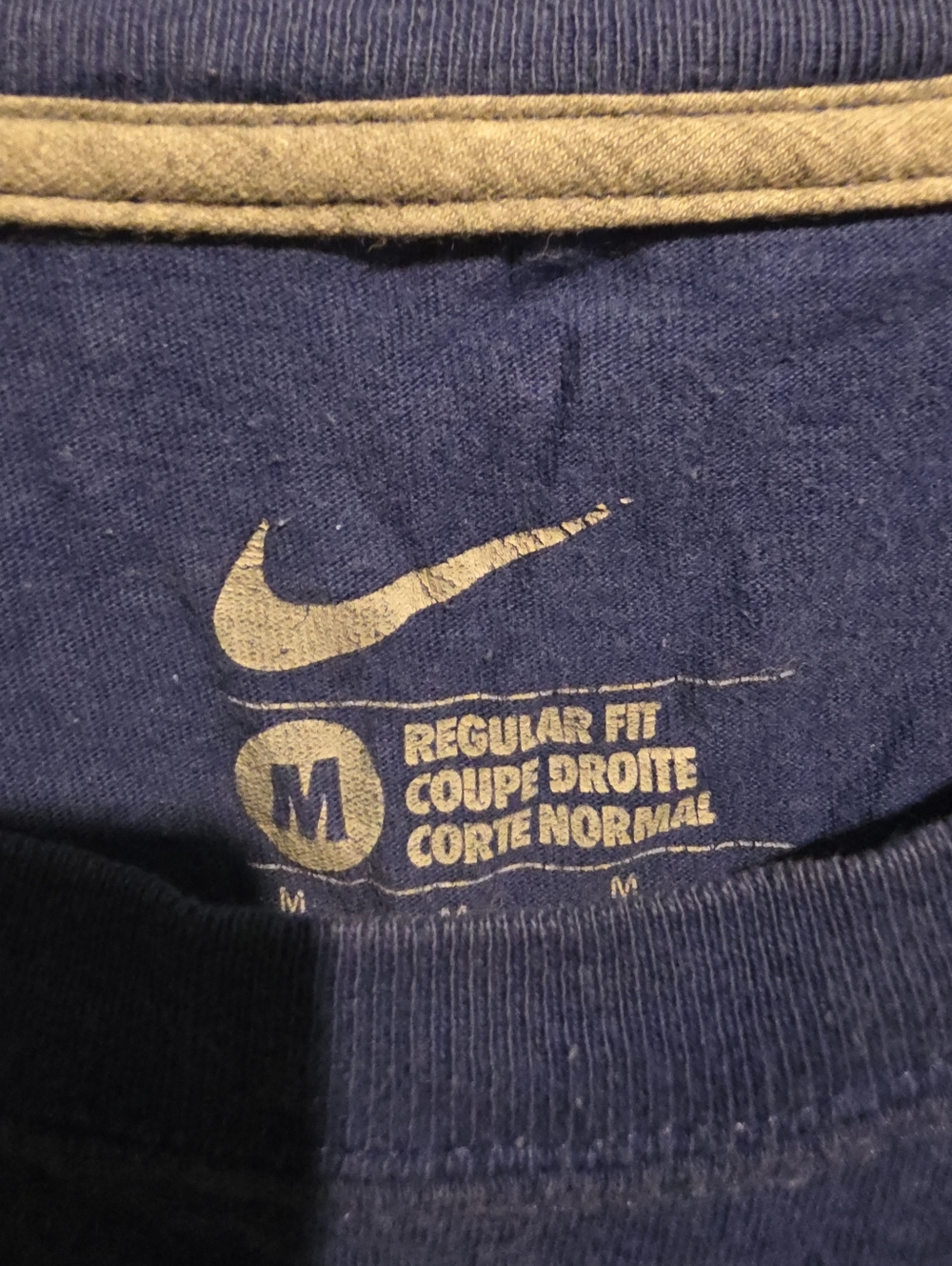 Nike Men's Blue 'NICE AS' Graphic T-Shirt - Picture 2 of 3